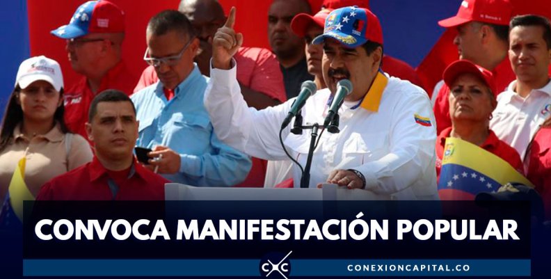 Nicolás Maduro pide movilización del pueblo venezolano para defender la democracia