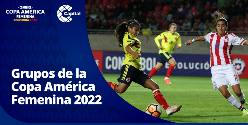 Así están conformados los grupos de la Copa América Femenina 2022