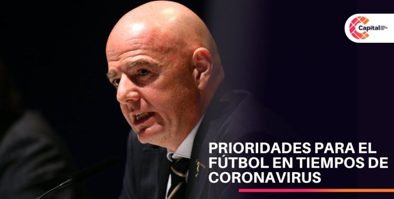 Presidente de la FIFA habla de las prioridades del deporte ante emergencia por coronavirus