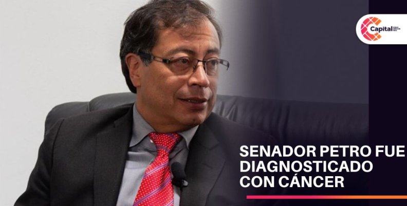 Senador Gustavo Petro será intervenido por cáncer de esofago