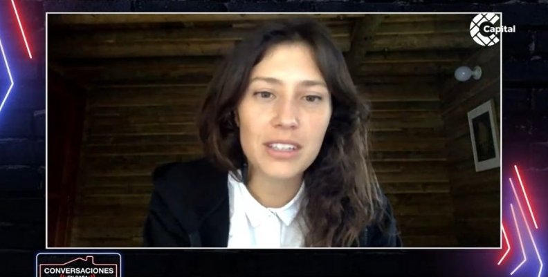 Daniela Abad en Conversaciones en Casa Daniela Abad en Conversaciones en Casa