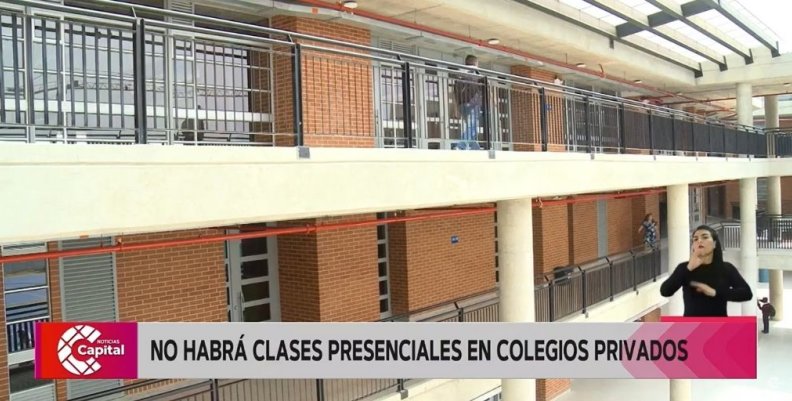 Colegios privados de Bogotá continuarán en clases no presenciales