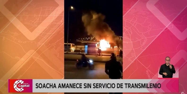 Incendios de buses de TransMilenio