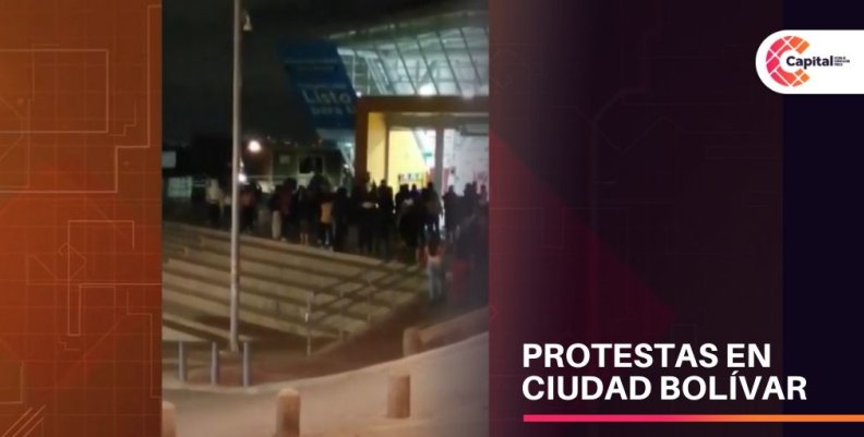 Protestas en Ciudad Bolívar