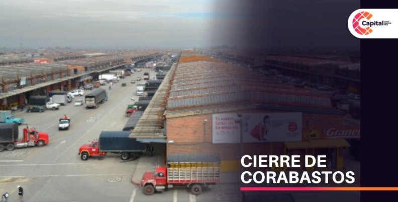 Corabastos cierra sus puertas desde el 9 de abril hasta el 11