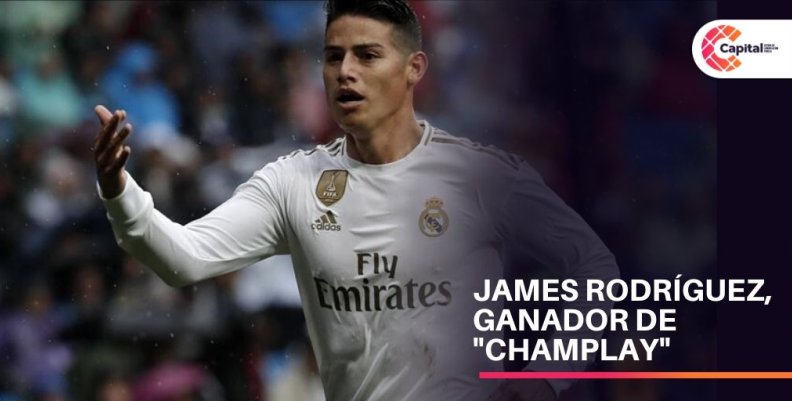 James Rodríguez, campeón en Champlay