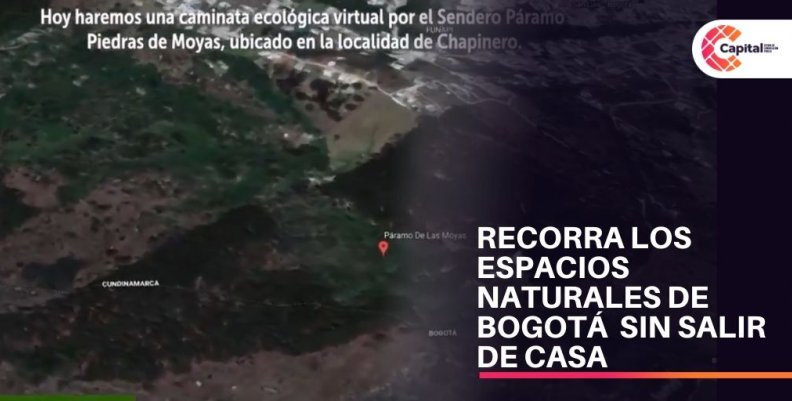 Visitas virtuales a los espacios naturales de Bogotá