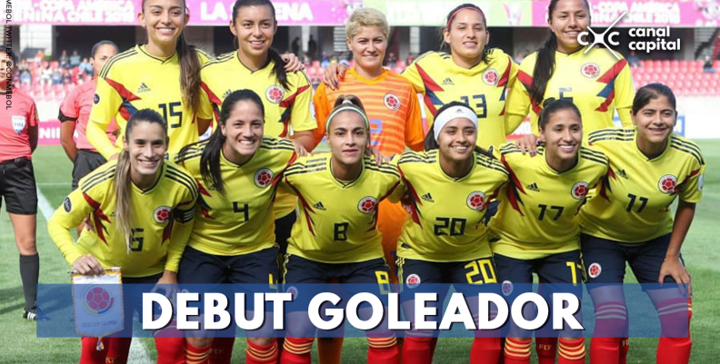 Selección Colombia Femenina goleó en la Copa América de Chile