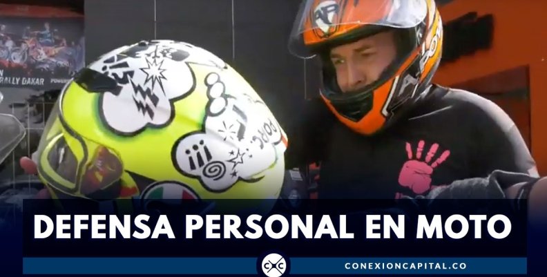 DEFENSA PERSONAL EN MOTO