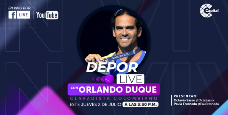 Orlando Duque en Deporlive