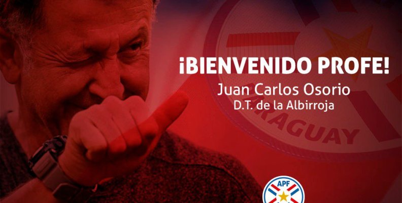 DmMmJuan Carlos Osorio, nuevo técnico de la selección de Paraguayg0cW0AAVOOx