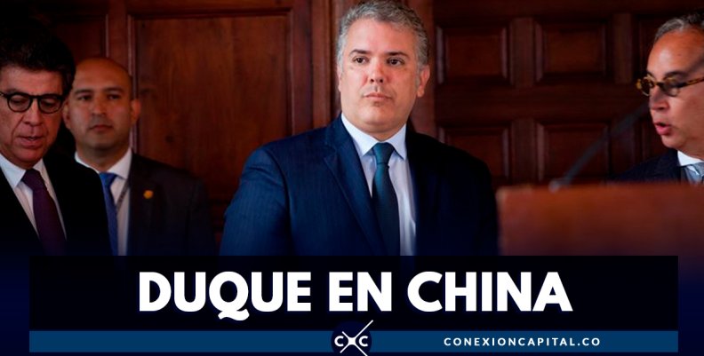 Presidente Duque realizará primera visita oficial a China