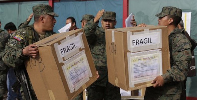 ECUADOR ELECCIONES ECUADOR ELECCIONES