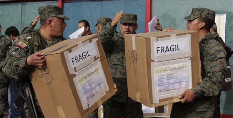 ECUADOR ELECCIONES