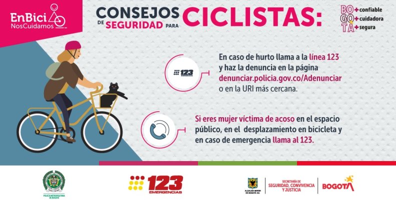 10 consejos de seguridad para biciusuarios