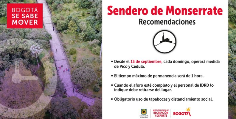 Sendero a Monserrate