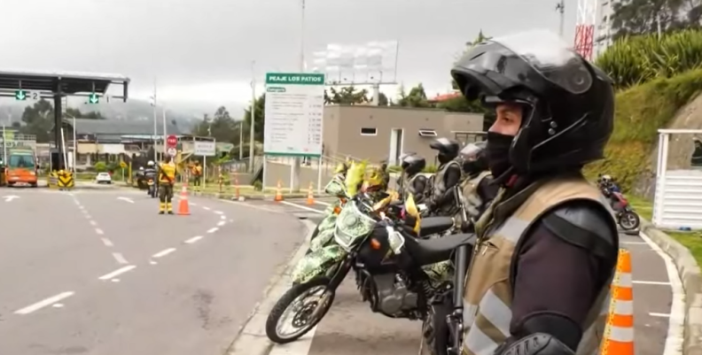 Ejército en salidas de Bogotá