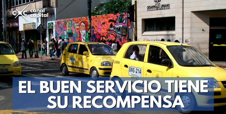 Distrito premiará al mejor conductor calificado a través del Taxi Inteligente