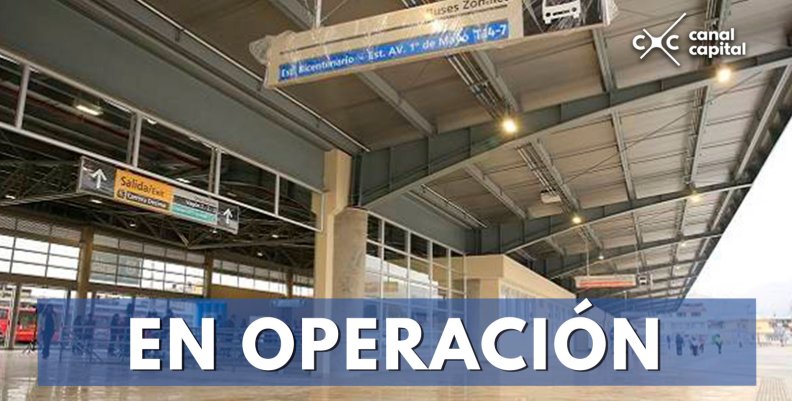 En funcionamiento la estación intermedia Av. 1° de Mayo En funcionamiento la estación intermedia Av. 1° de Mayo