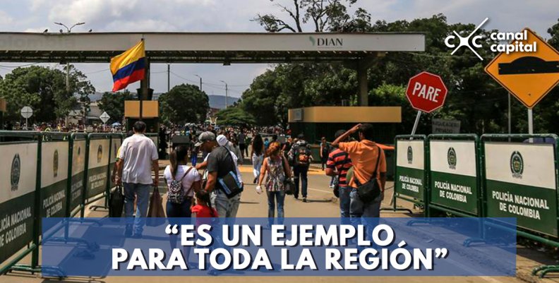 ACNUR elogia labor de Colombia para atender migrantes venezolanos