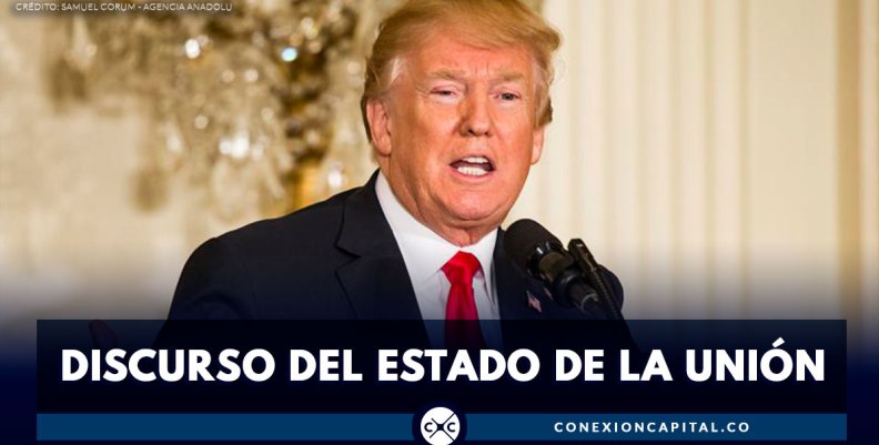 Tono conciliador de Trump en discurso del Estado de la Unión