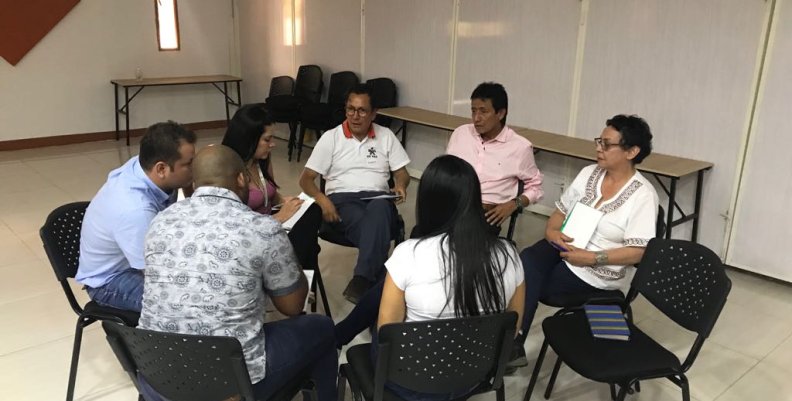 Exmiembros de las Farc en capacitación en temas ambientales en Villavicencio