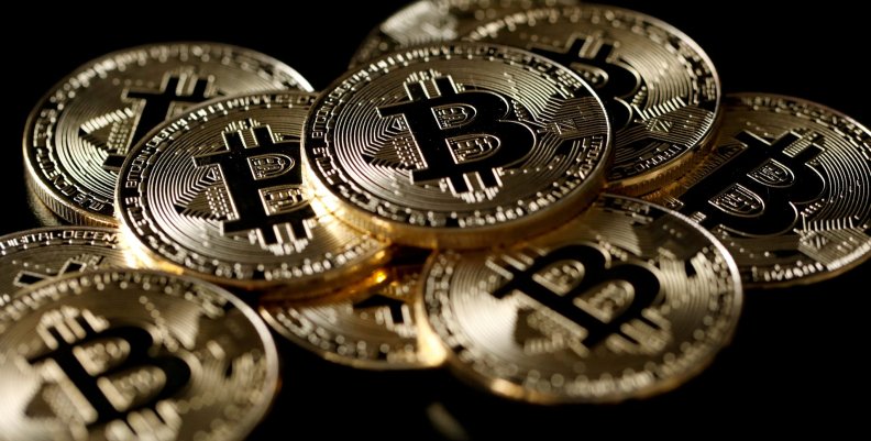 FILE PHOTO: A collection of Bitcoin (virtual currency) tokens are displayed in this picture illustration FILE PHOTO: A collection of Bitcoin (virtual currency) tokens are displayed in this picture illustration