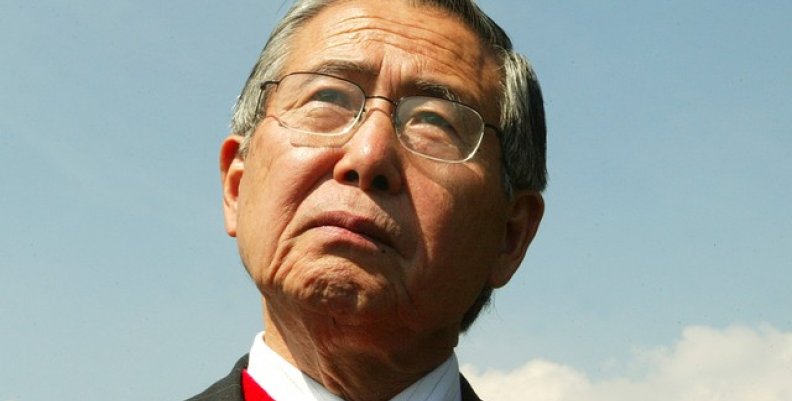 FILE PHOTO - Former Peruvian President Alberto Fujimori is seen during an interview with Reuters at his house in "Hacienda Chiucureo" neighborhood