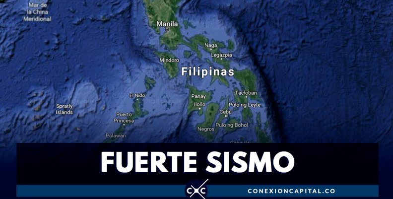 Fuerte sismo sacude a Filipinas