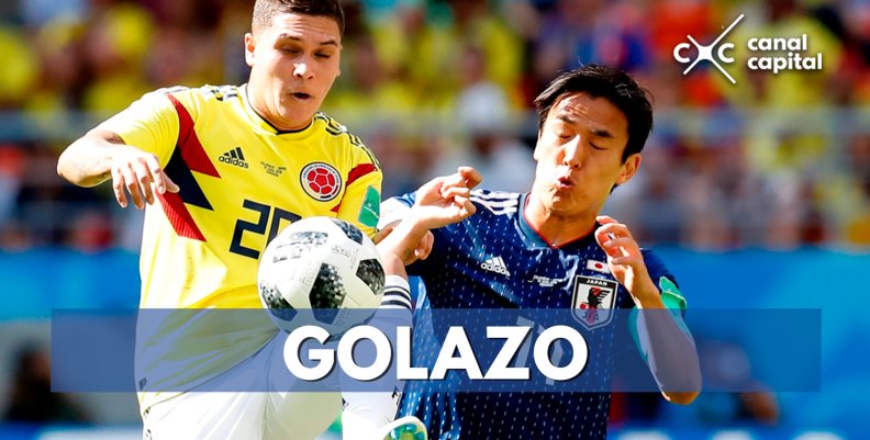 Gol de Juan Fernando Quintero, segundo mejor del Mundial