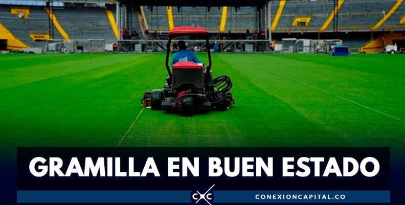 Así quedó la gramilla de El Campín luego del concierto de Luis Miguel Así quedó la gramilla de El Campín luego del concierto de Luis Miguel