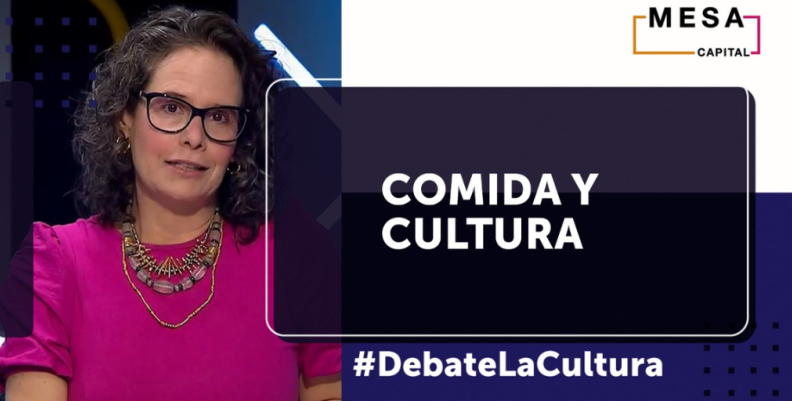 En Debate la Cultura Catalina Ceballos habló sobre la cocina en sector cultural