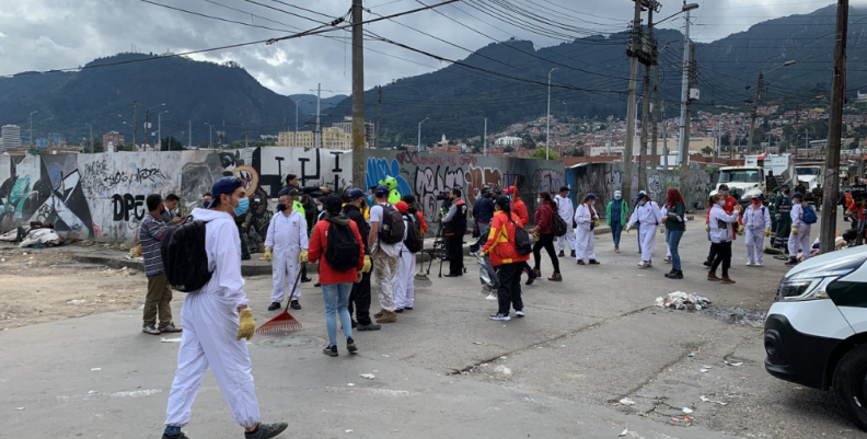 Recuperación de espacio público en San Bernardo