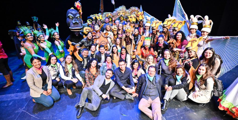 Cierre del Festival Escolar de las Artes en el Teatro Jorge Eliecer Gaitán