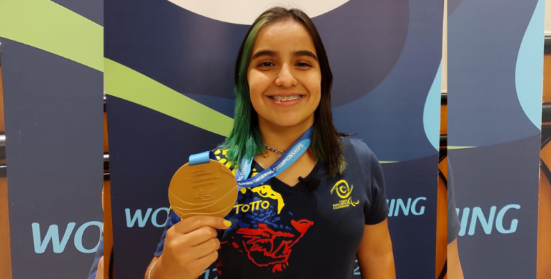 La bogotana Sara Vargas ganó medalla de oro