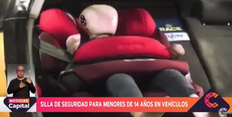 Seguridad en vehículos para niños.