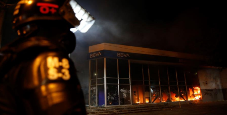 Protestas en Bogotá