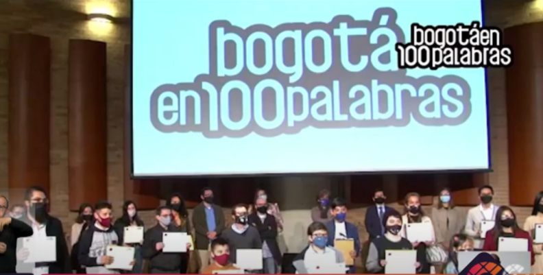 ganadores de Bogotá en 100 palabras.