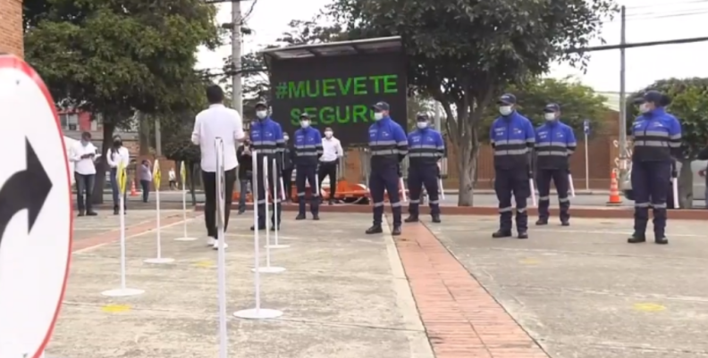 Campaña vial de Chía.