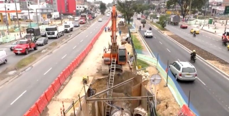 Acueducto y cambio de tuberías por Metro de Bogotá