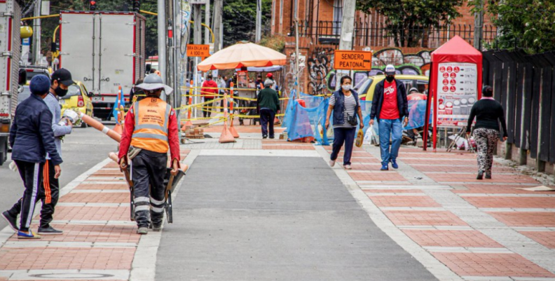 Obras de mantenimiento del IDU