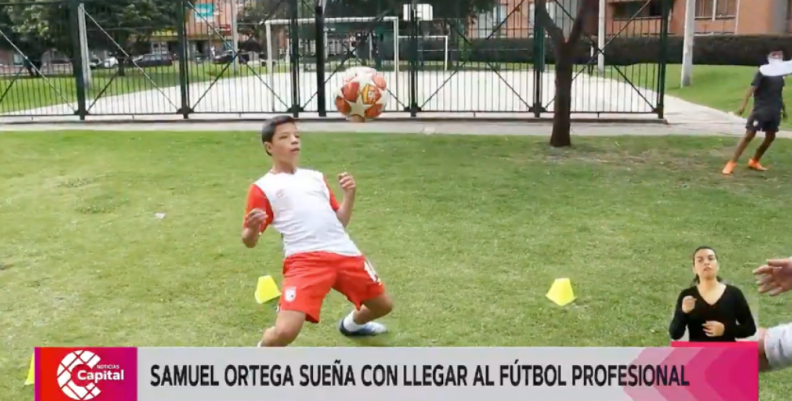 Futbolista bogotano