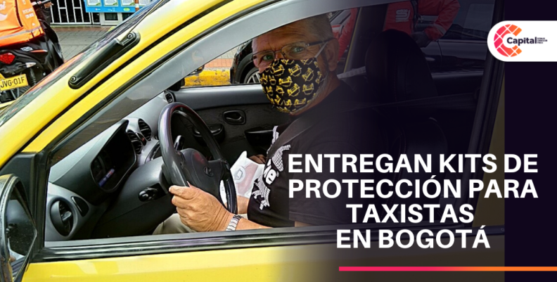 Entregan kits de seguridad a taxistas