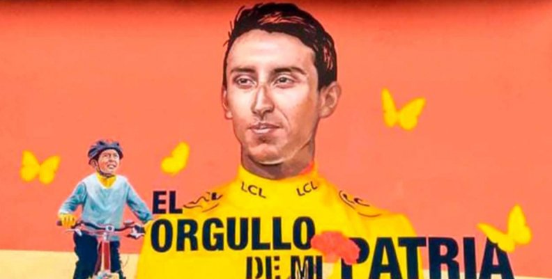 Julian Esteban Gómez Torres - Mural Egan Bernal