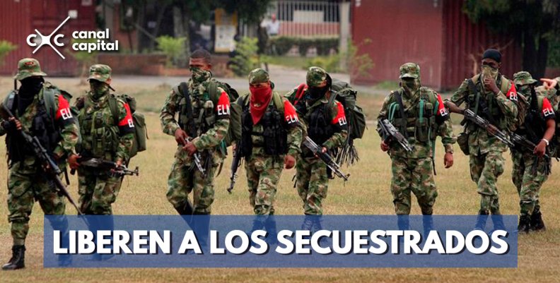 Gobierno exige al Eln liberación de secuestrados y cese de acciones criminales