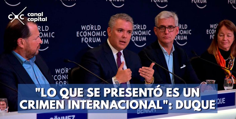 'LO-QUE-SE-PRESENTÓ-ES-UN-CRIMEN-INTERNACIONAL'--DUQUE-