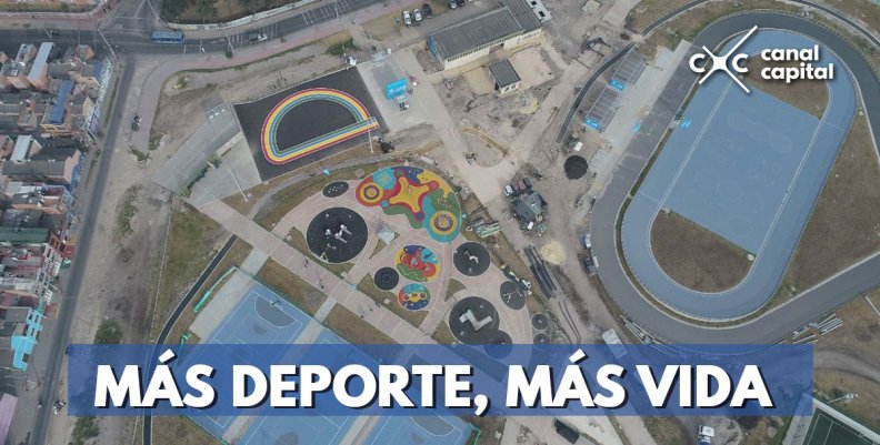 Obras del parque Gilma Jiménez avanzan en un 86 por ciento