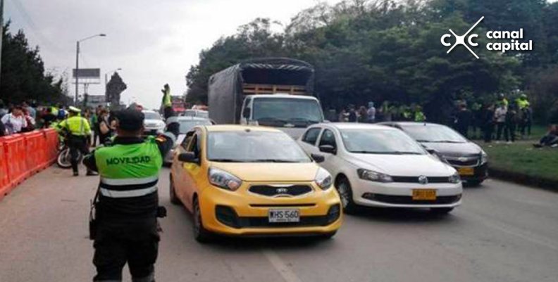 Secretaría de Movilidad realiza operativos de control para mejorar la calidad del aire en Bogotá