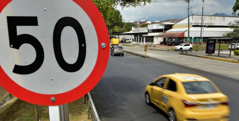 Exceso de velocidad en Bogotá