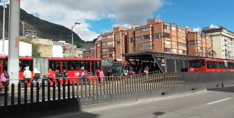 Estación de TransMilenio